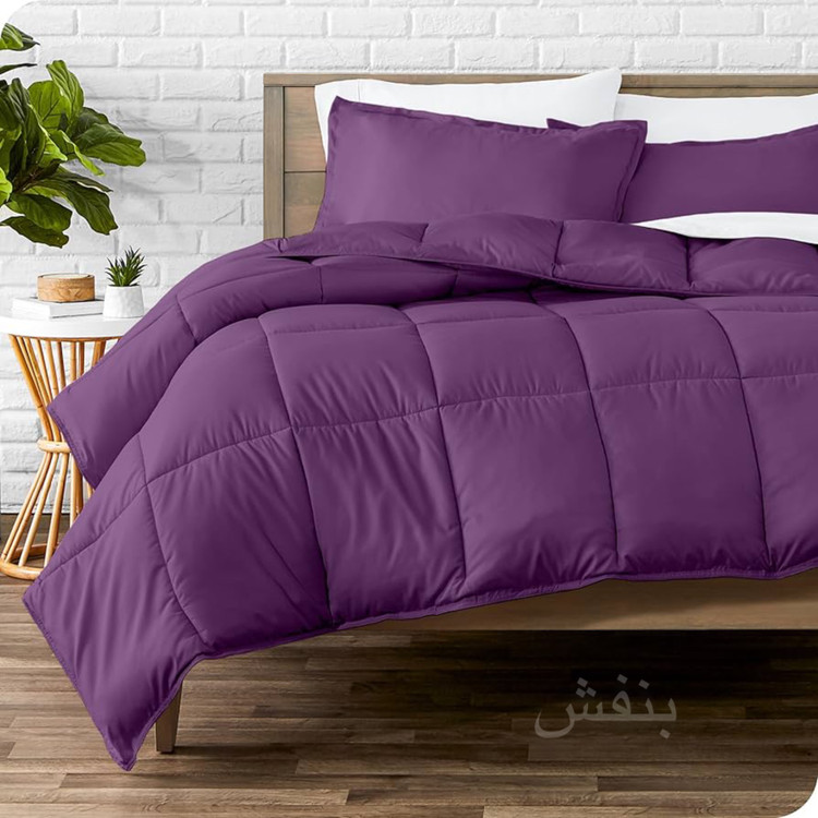 روتختی ساده بنفش نخ پنبه
