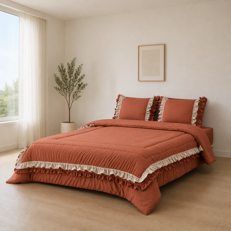 روتختی چیندار اجری نخ پنبه